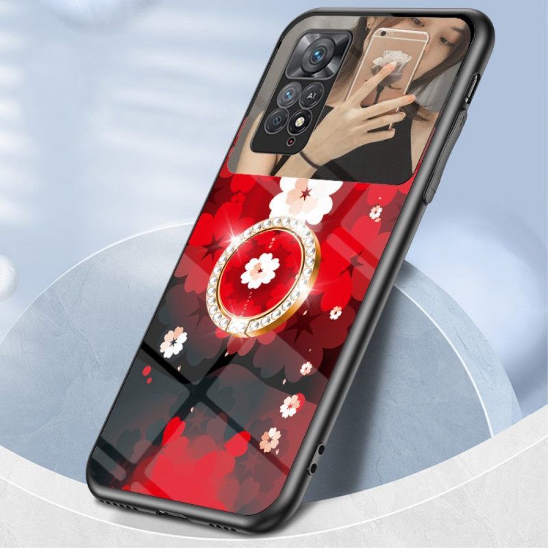 θηκη κινητου Xiaomi Redmi Note 11 Pro / 11 Pro 5G Καθρέφτης Με Περιστρεφόμενο Δακτύλιο